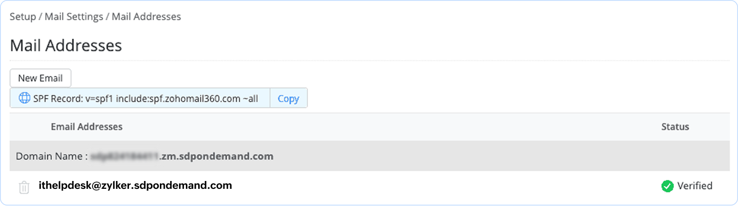 Receiving and tracking assigned ticket requests through ServiceDesk Plus