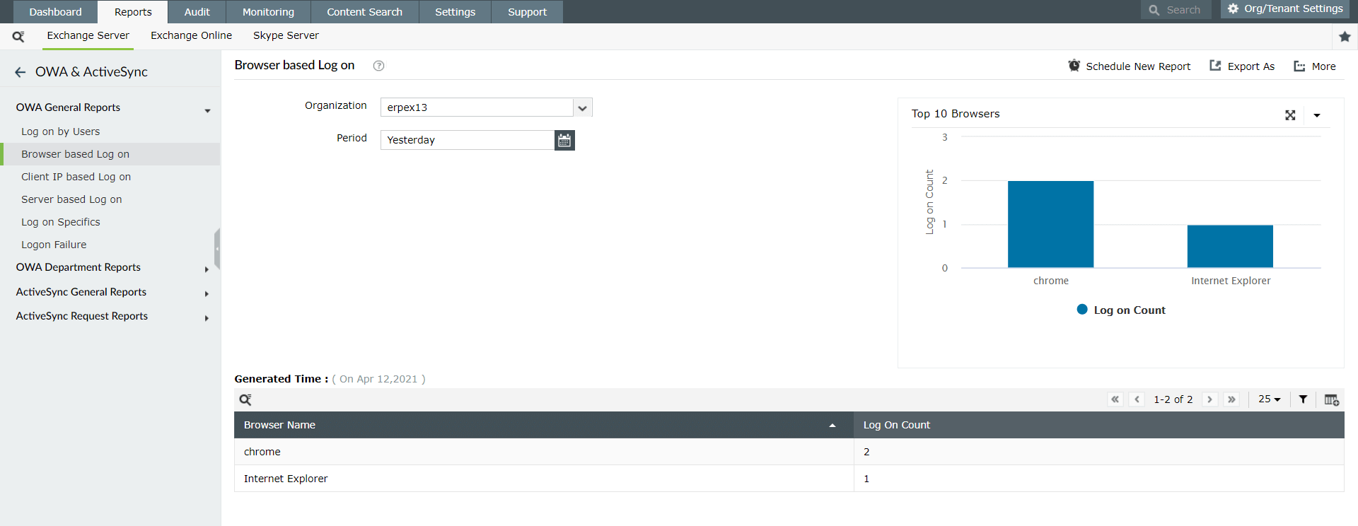 Connexion par IP du client
