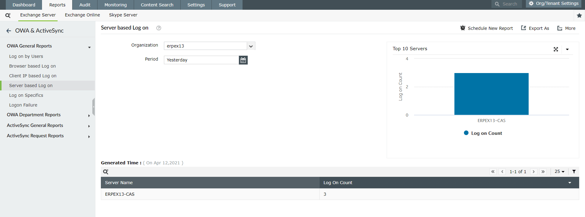 D&eacute;tails de la connexion