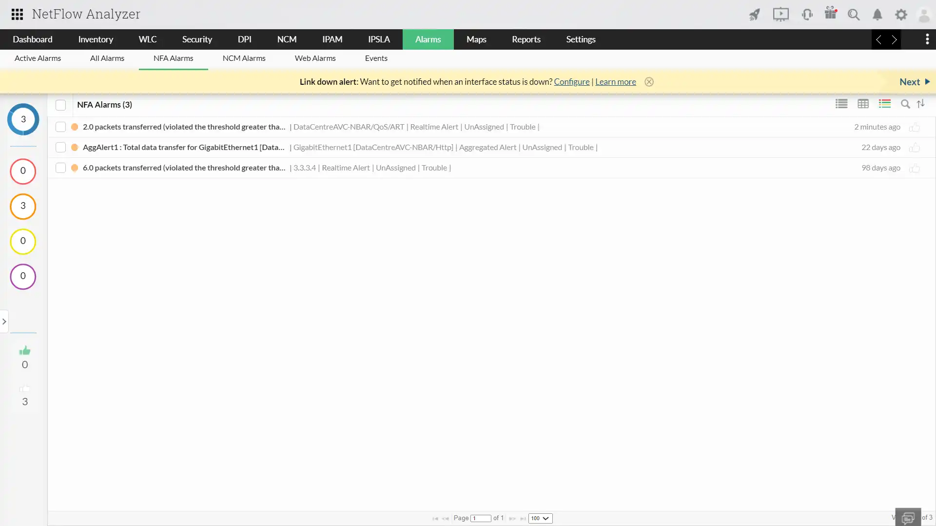 Analyze Network Traffic - ManageEngine NetFlow Analyzer