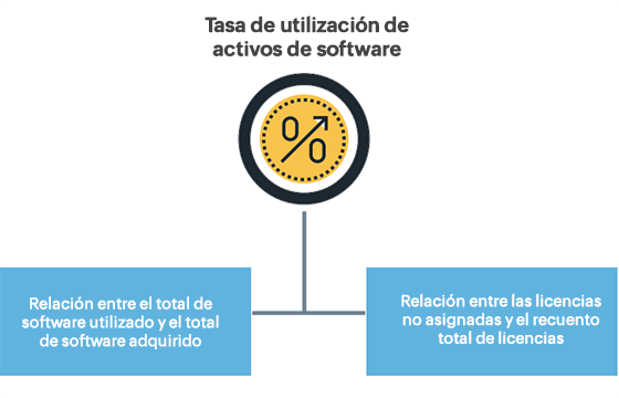 Software asset utilization rate