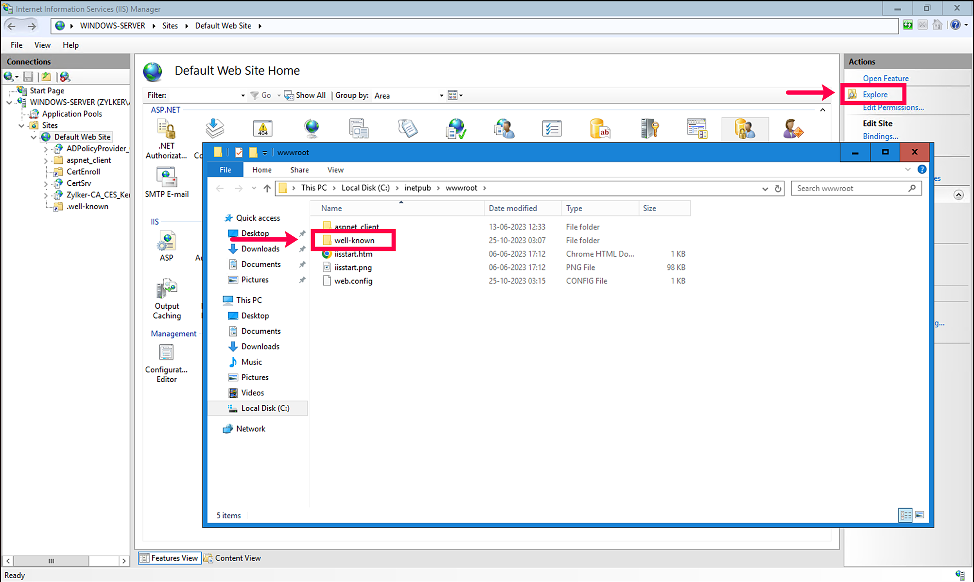 How to Configure Service Discovery URL for Apple User Enrollment Using Windows IIS Server? illustration 3