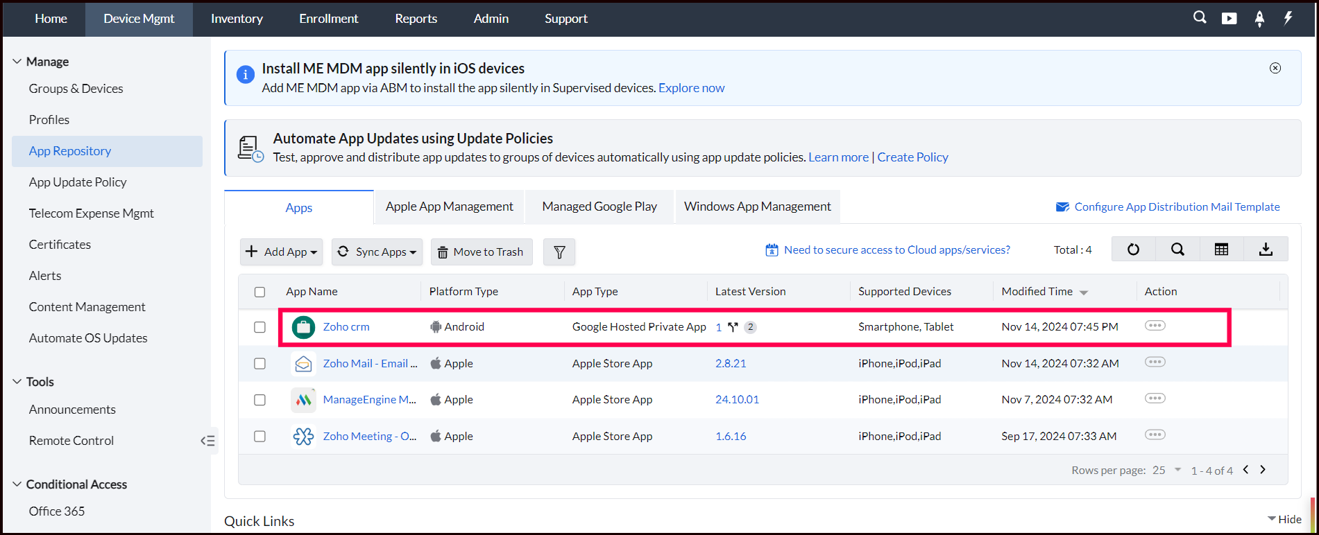 How to manage multiple app tracks in Google Play Console for Google hosted private apps? illustration 16