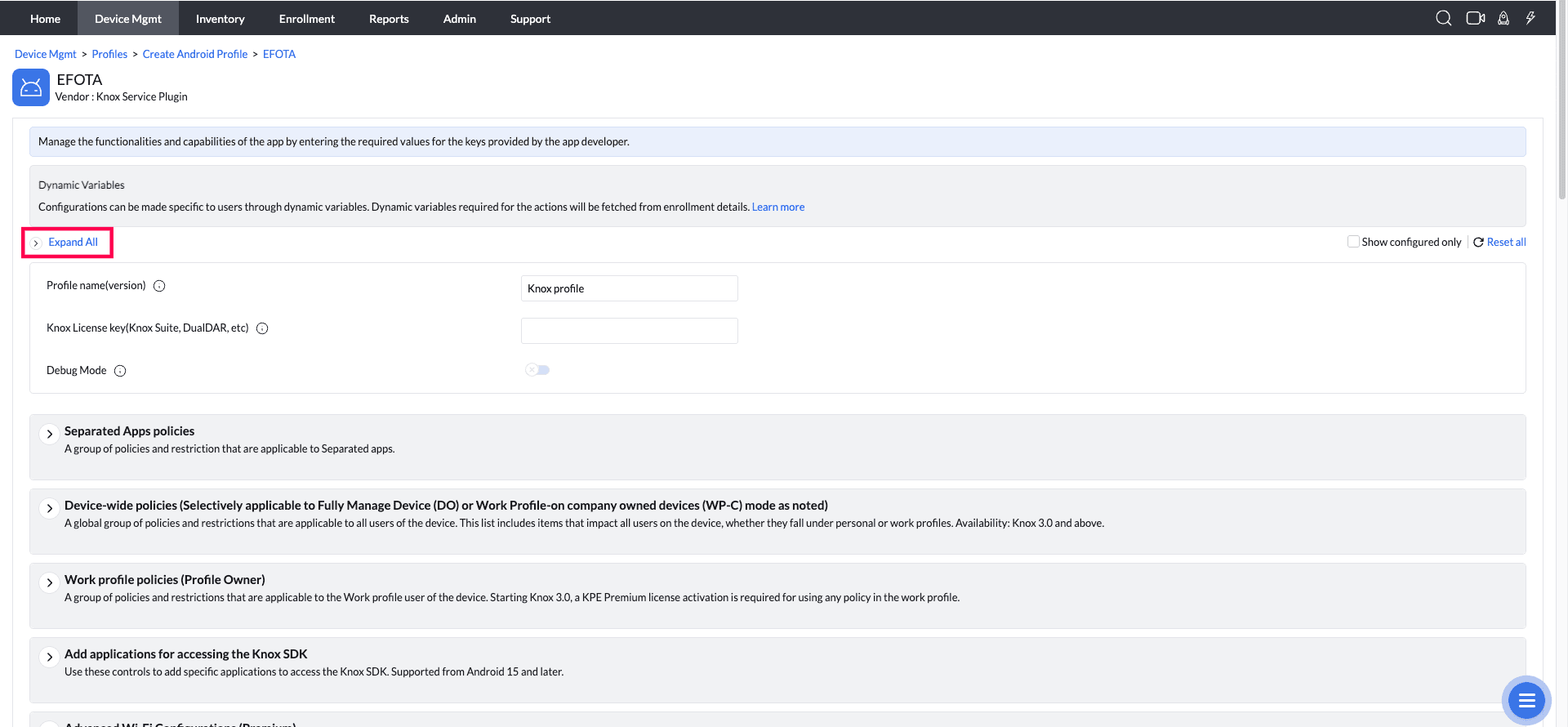 How to Integrate MDM with Samsung eFOTA? illustration 7
