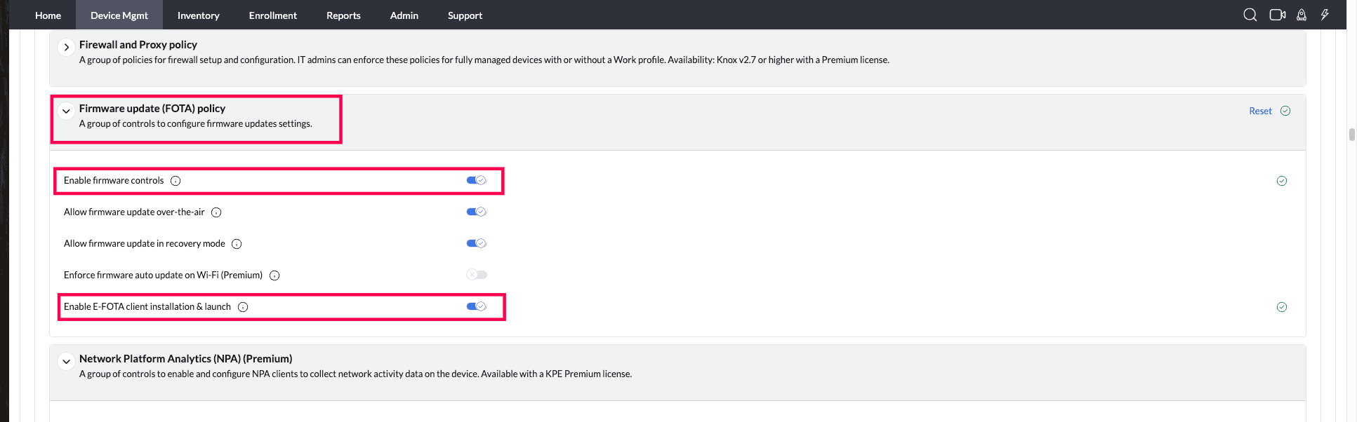 How to Integrate MDM with Samsung eFOTA? illustration 9
