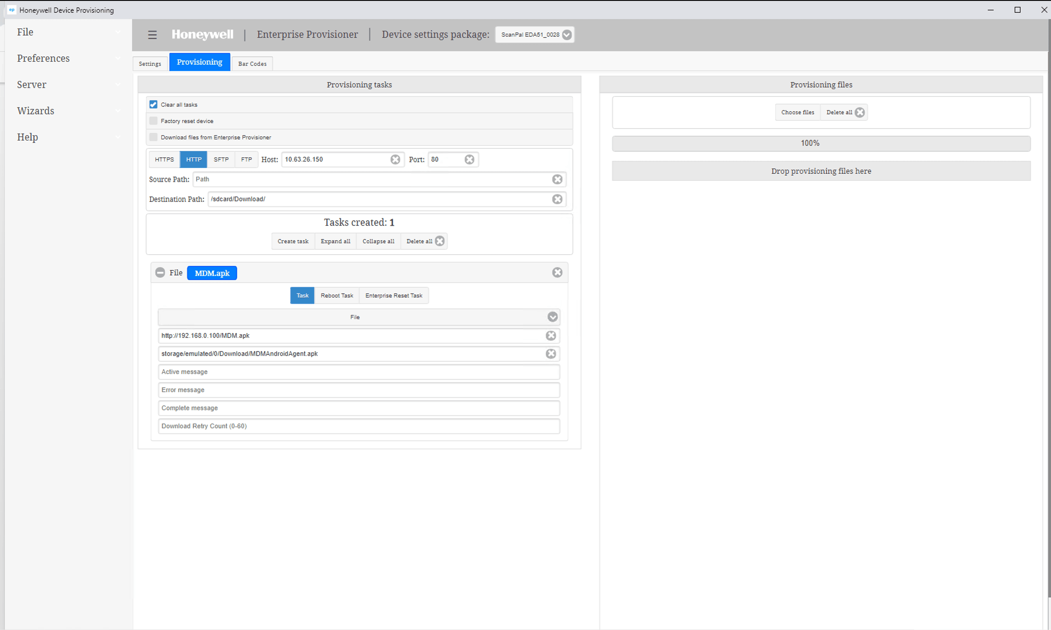 Honeywell Device Provisioning Guide using the Enterprise Provisioner Tool illustration 7