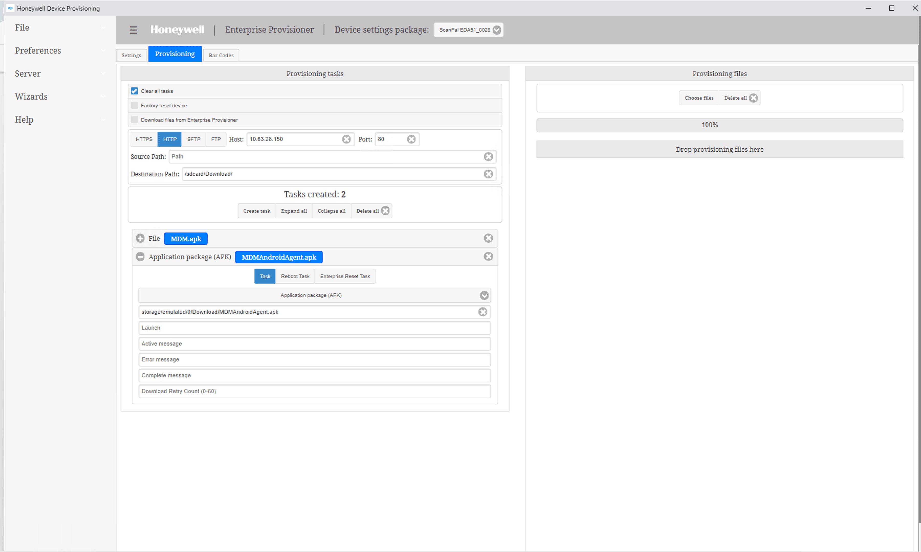 Honeywell Device Provisioning Guide using the Enterprise Provisioner Tool illustration 8