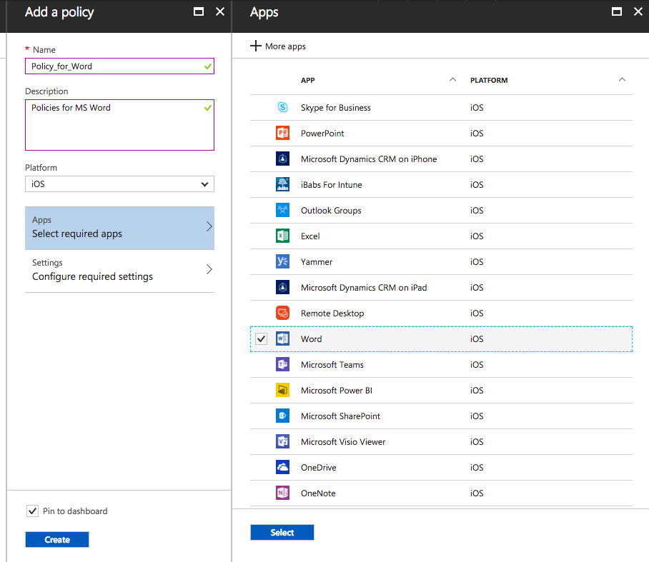 How to prevent sharing data from Office 365 apps in iOS devices ? illustration 7