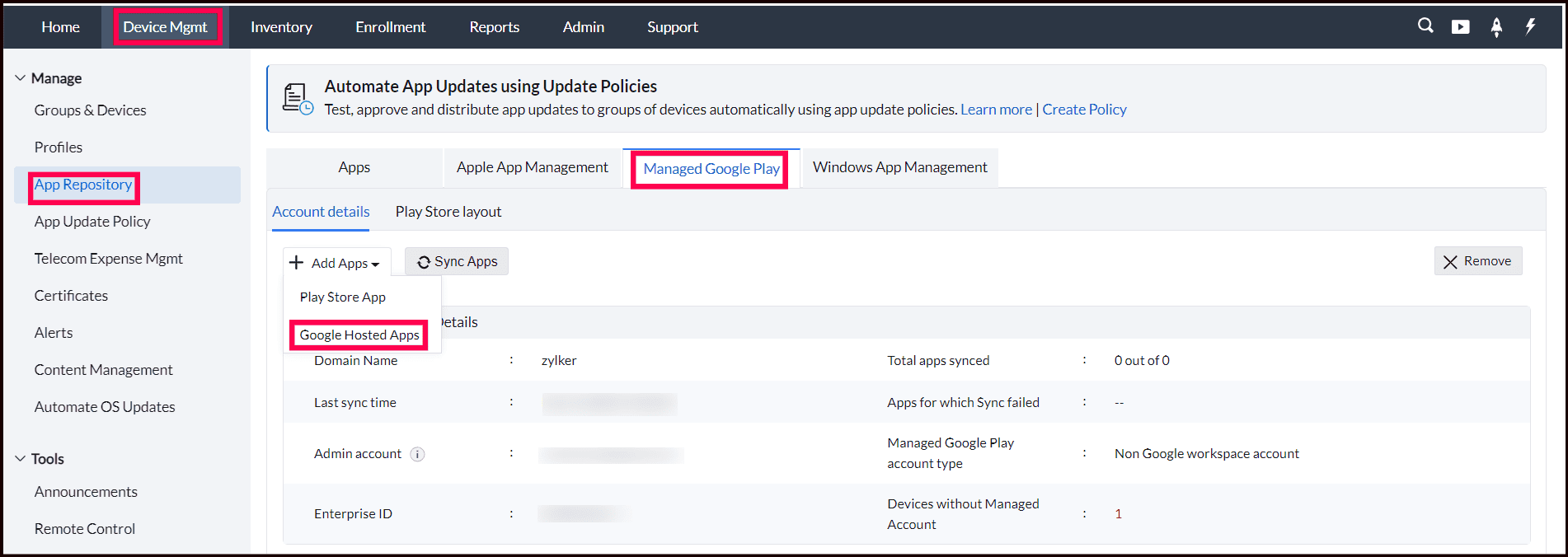 How to manage multiple app tracks in Google Play Console for Google hosted private apps? illustration 3