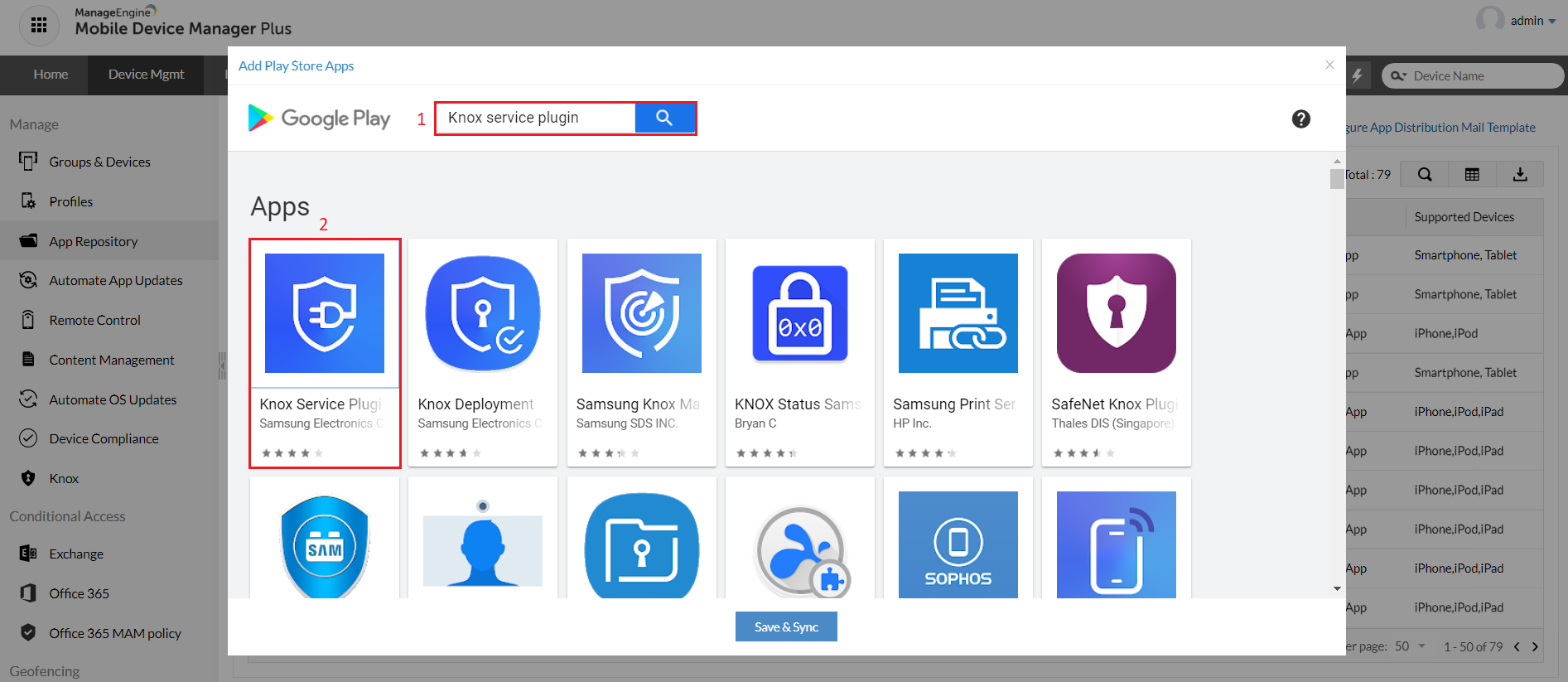 How to configure and distribute Knox Service Plugin to Samsung devices? illustration 3
