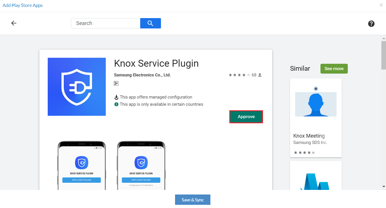 How to configure and distribute Knox Service Plugin to Samsung devices? illustration 4