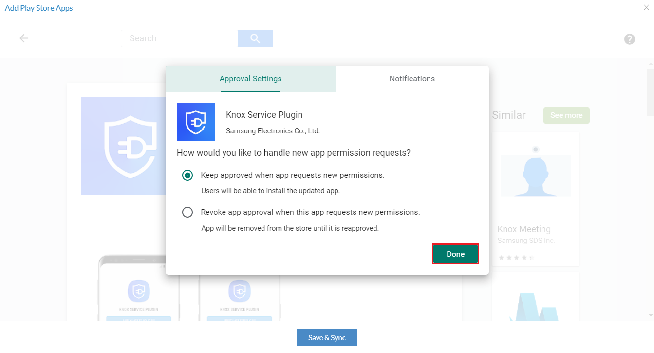 How to configure and distribute Knox Service Plugin to Samsung devices? illustration 6