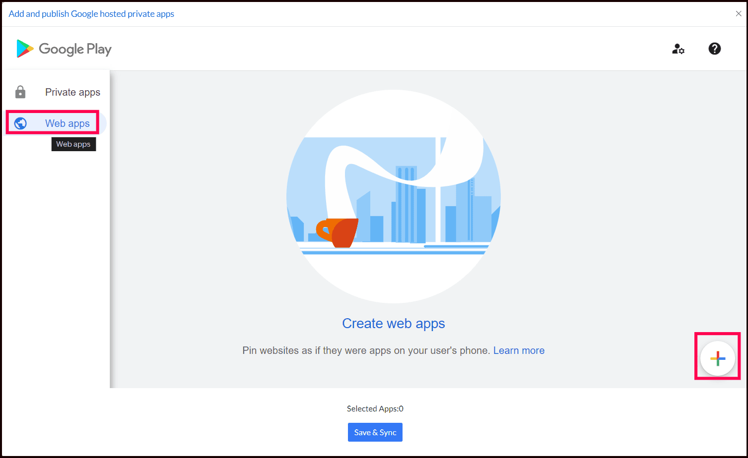 How to Publish Google Hosted Web Apps Directly from the ME MDM Console? illustration 4