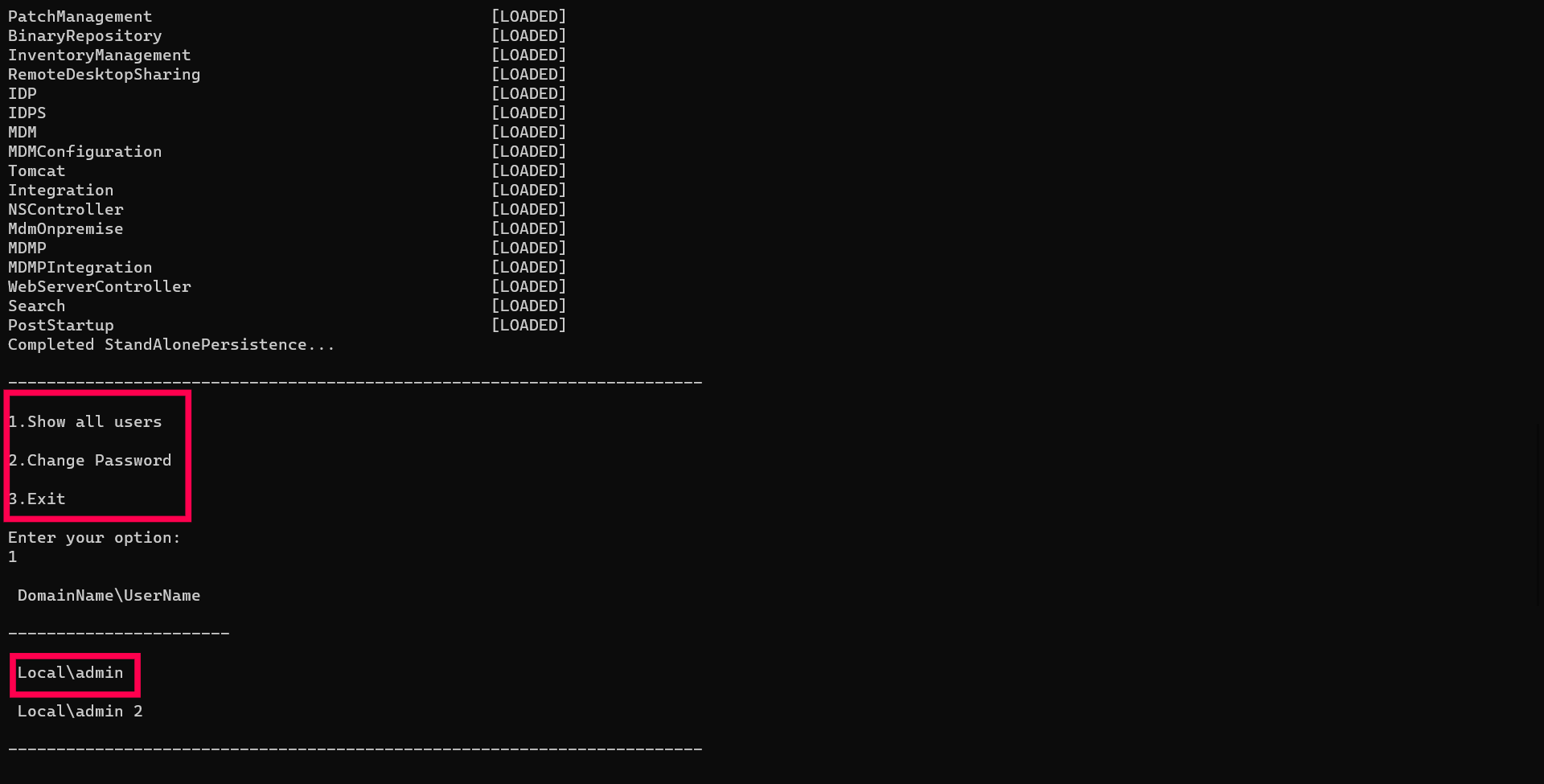 How to reset MDM server (On-Premises) password? illustration 8