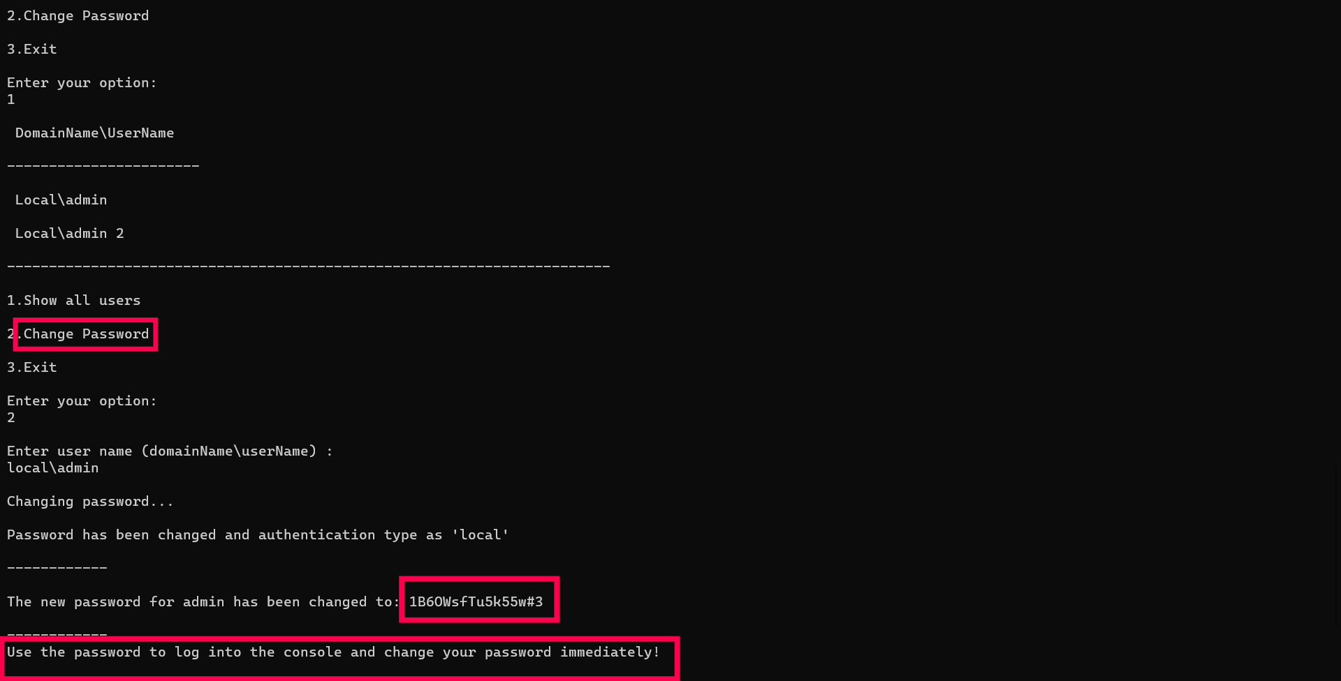 How to reset MDM server (On-Premises) password? illustration 9