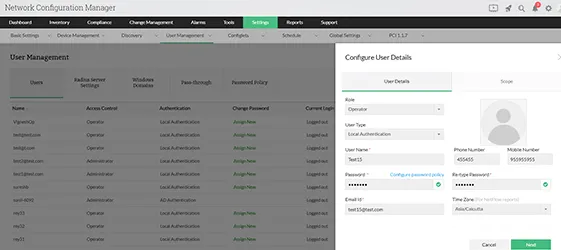 Device Configuration Change Management Configuration Change Management Software - ManageEngine Network Configuration Manager