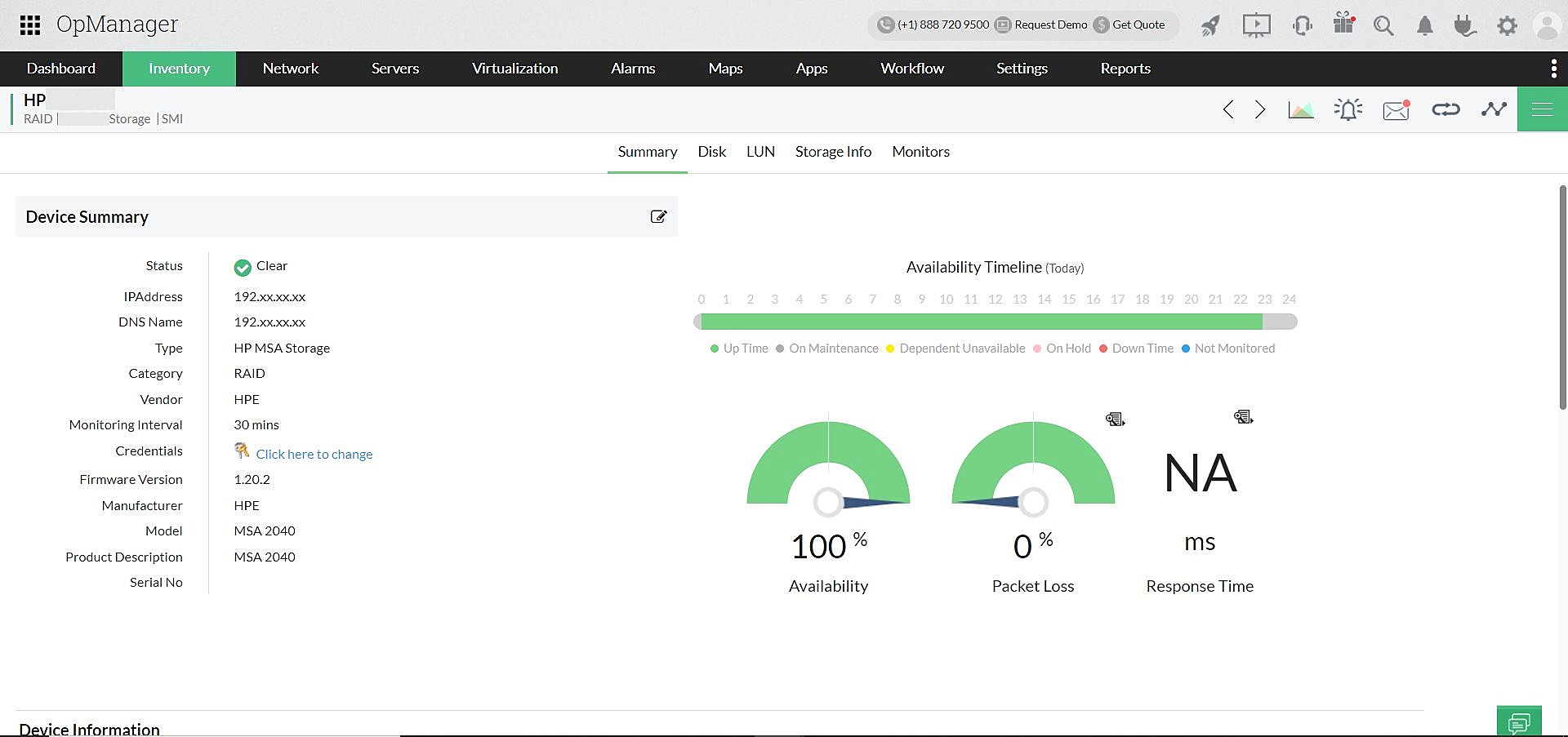 Monitoring Jaringan Microsoft - ManageEngine OpManager