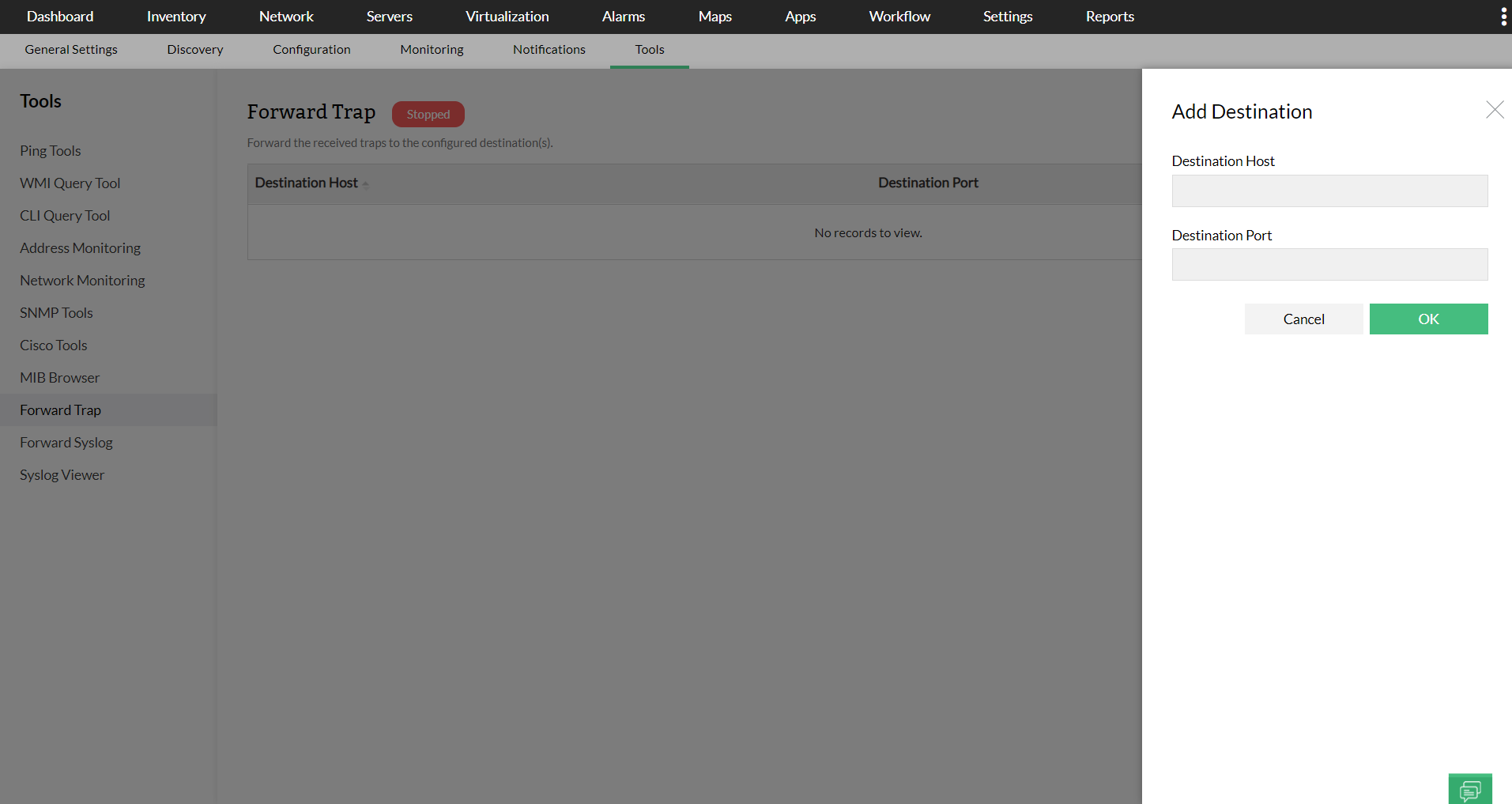 SNMP Monitoring Solution SNMP Trap Monitor - ManageEngine OpManager