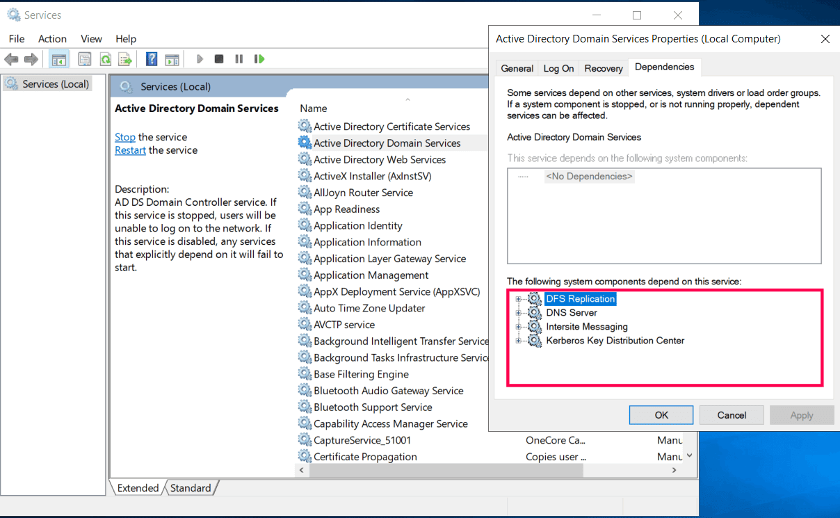 active-directory-related-services