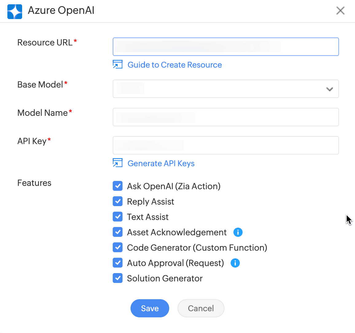 Azure OpenAI Integration