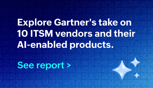 ManageEngine named in the 2025 Gartner® Magic Quadrant™ for AI in ITSM