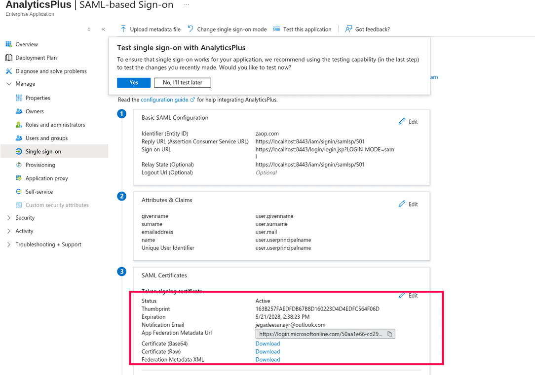 Download Base64 Certificate