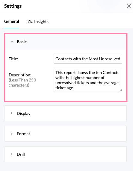 Customizing Summary View