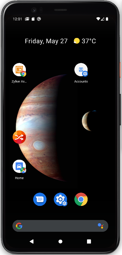Android - Add app to Home screen