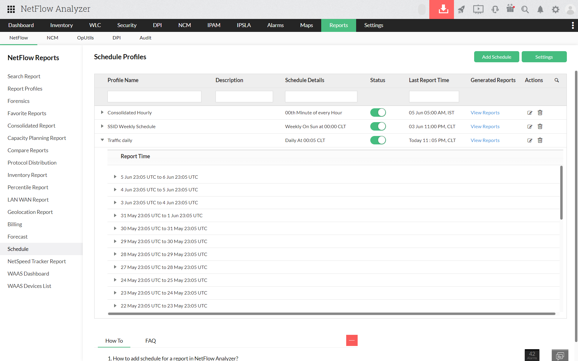 NetFlow Reporting Tool