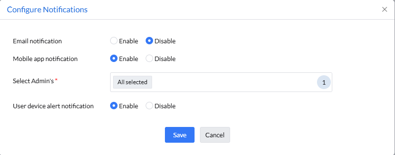 Notification Settings