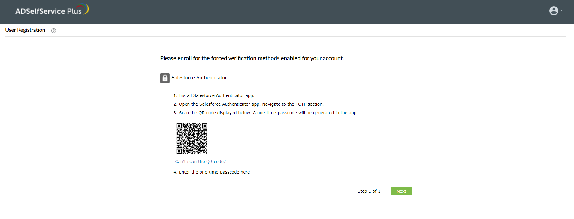 Configurando o Salesforce Authenticator para verificação de identidade