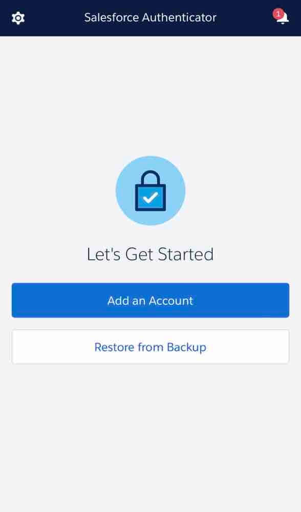 Configurando o Salesforce Authenticator para verificação de identidade