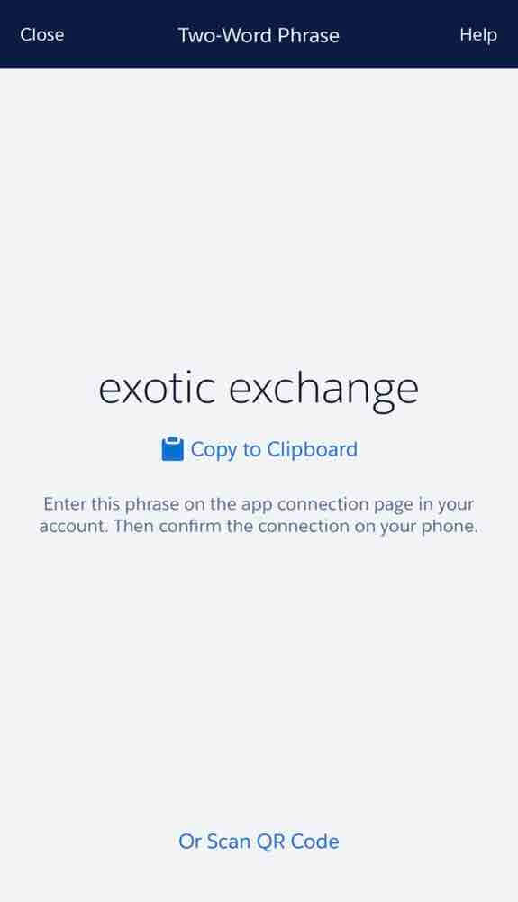 Configurando o Salesforce Authenticator para verificação de identidade