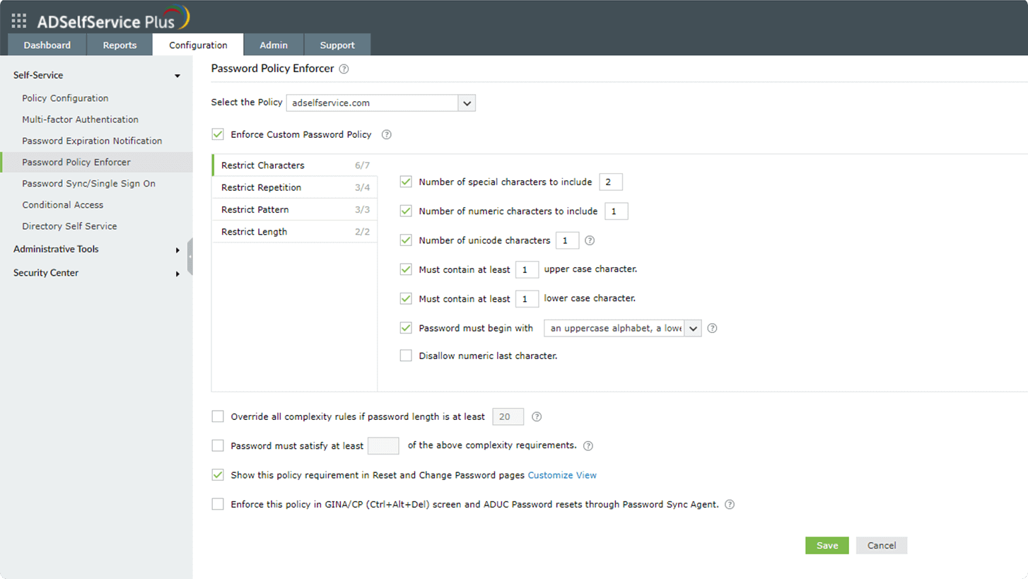 Política de senha refinada (FGPP)