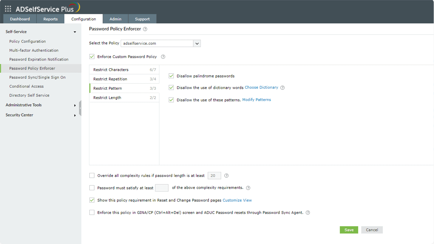 Política de senha refinada (FGPP)