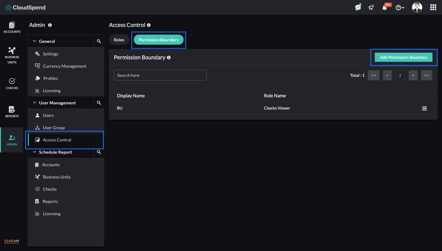 Permission Boundary Permission Boundary