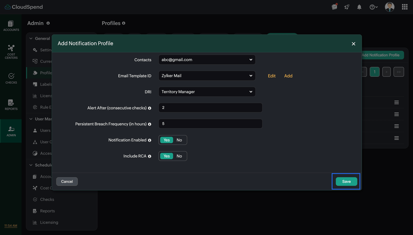 save-np Save Notification Profile