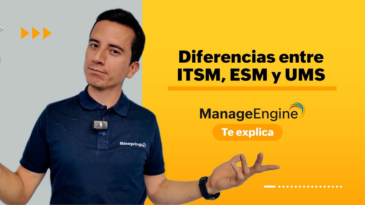 USM ¿Cúal es la diferencia entre ITSM, ESM y USM?