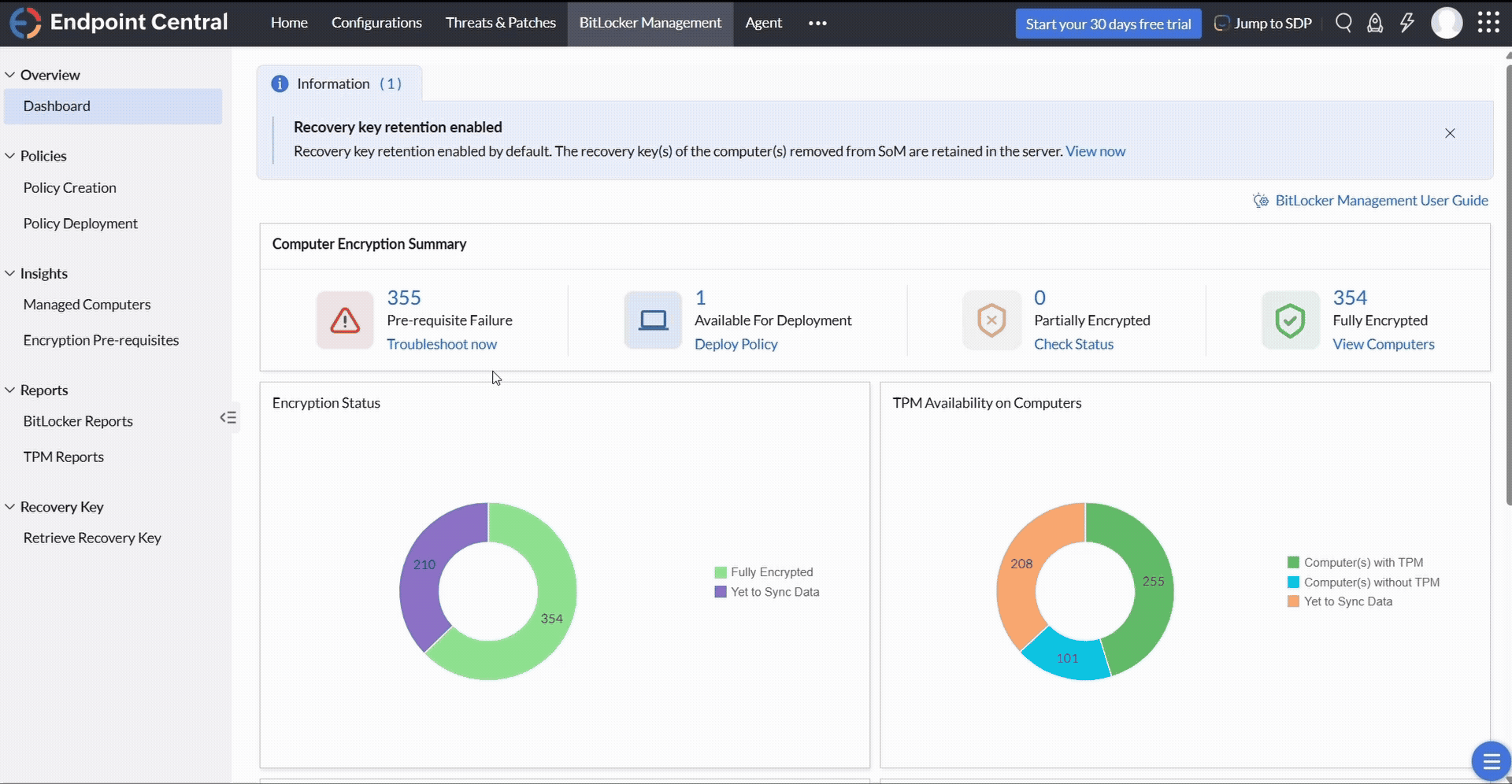 BitLocker Policy Creation