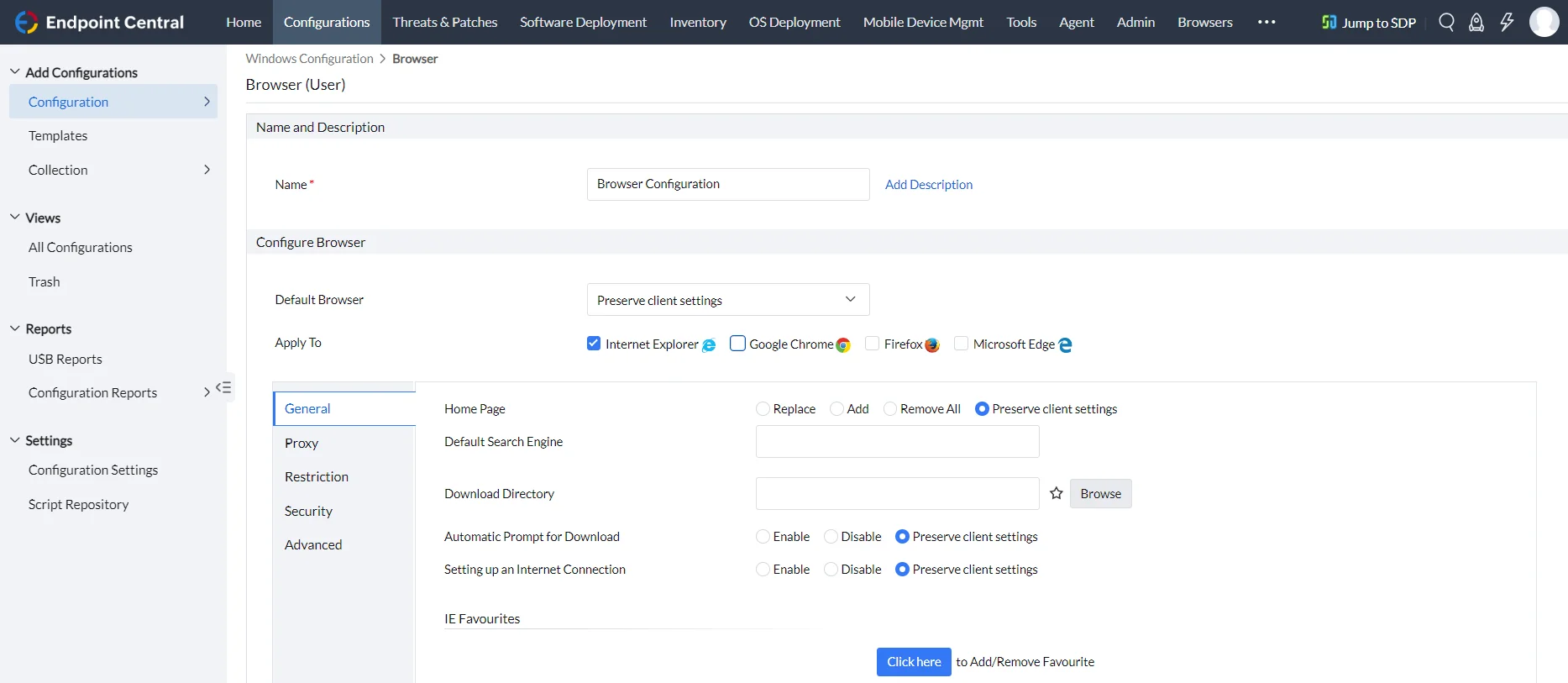 configuration-management screenshot configuration-management screenshot