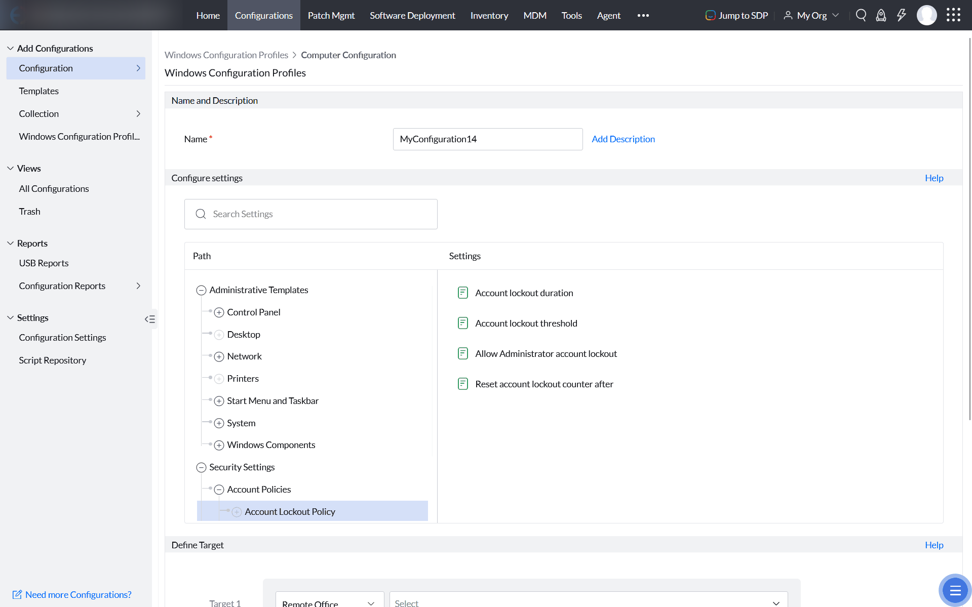 Adding Administrative Templates Settings Adding Administrative Templates Settings