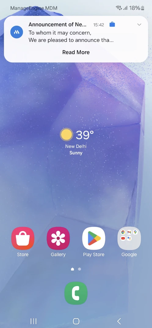 android announcement android announcement