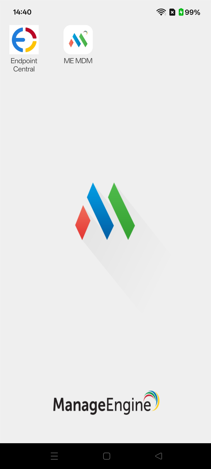An Android device deployed using MDM under Kiosk mode An Android device deployed using MDM under Kiosk mode