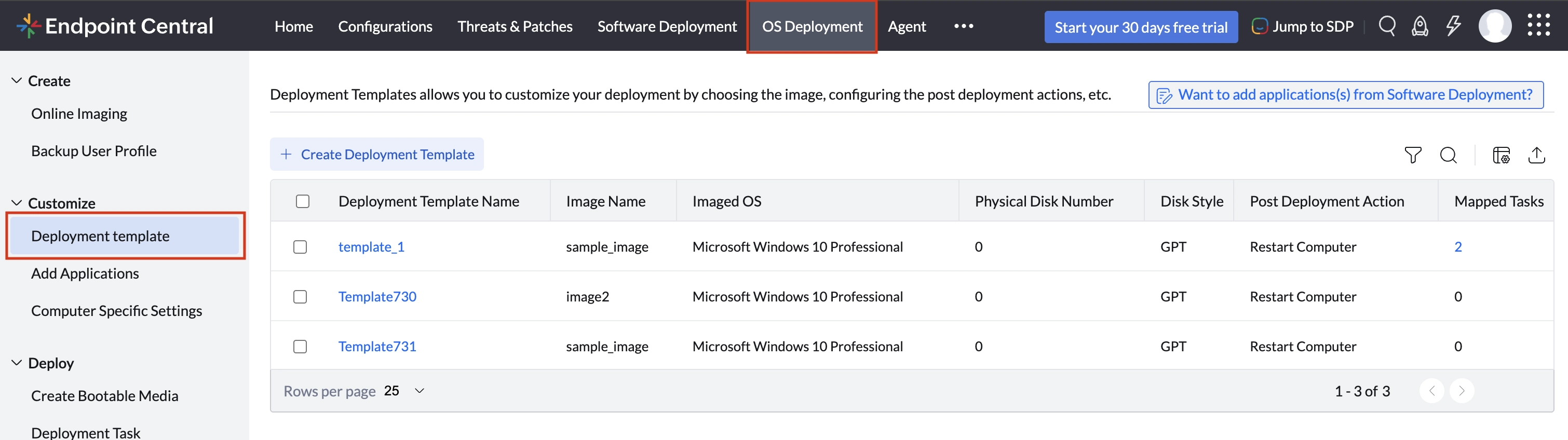 Navigation Deployment Template Navigation Deployment Template