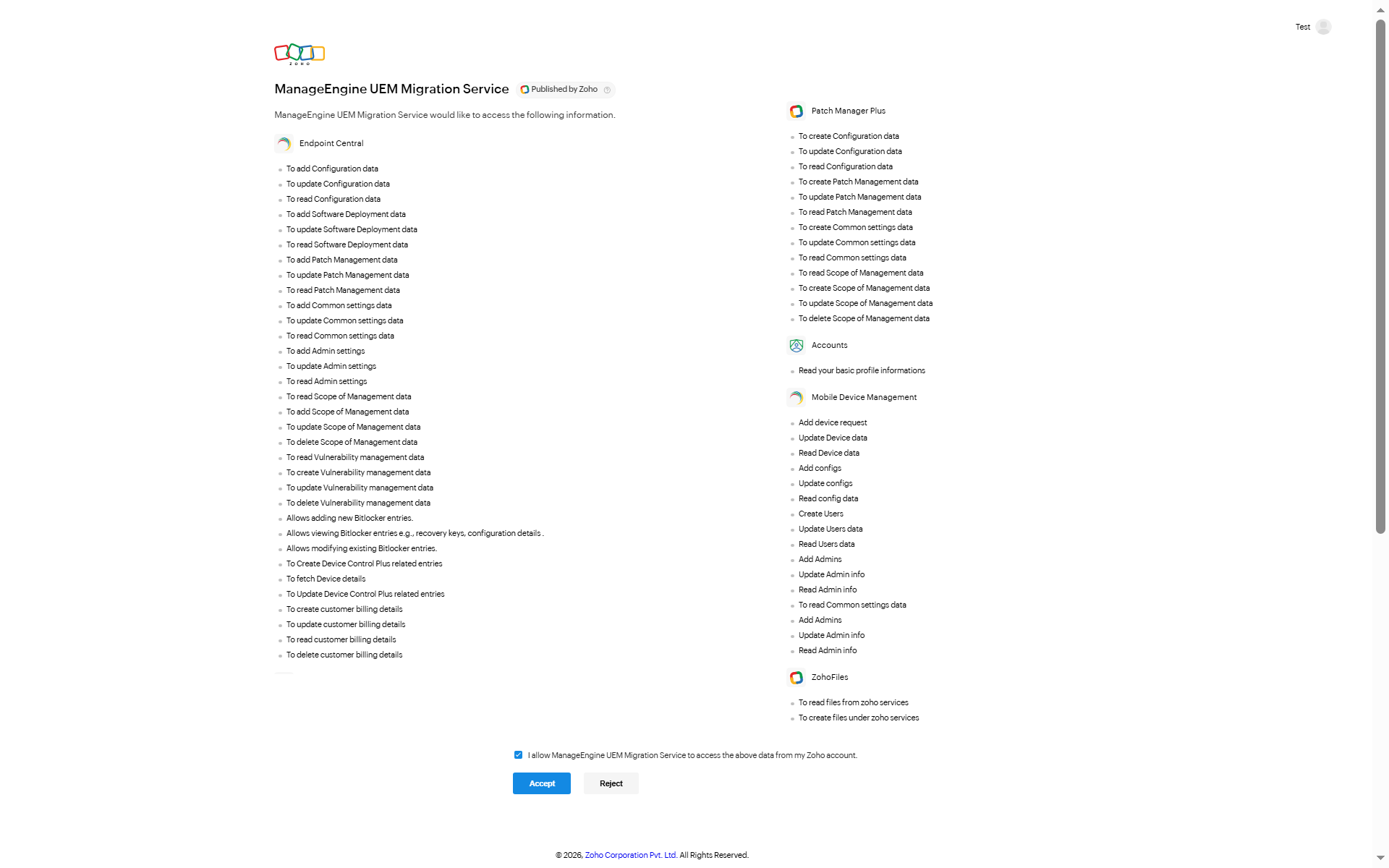 Migration Tool - UEM Migration Services
