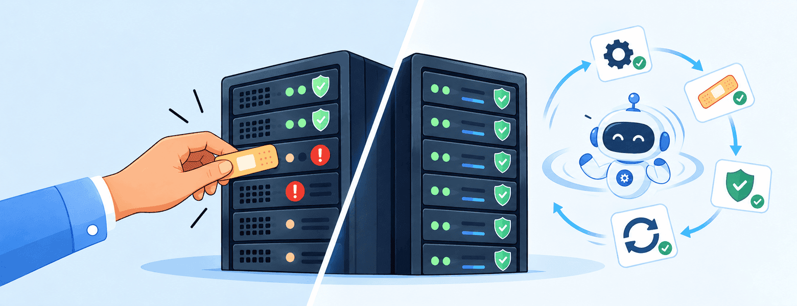 Server patching automation, visibility, and trust on the path toward autonomy.
