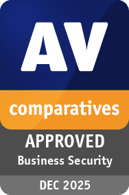 AV-Comparatives — Approved Business Security, December 2025
