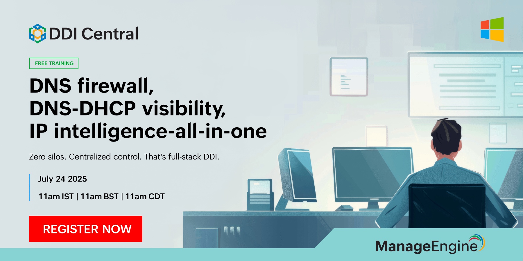 Live Webinar- DNS firewall, DNS-DHCP visibility, IP intelligence—all-in-one