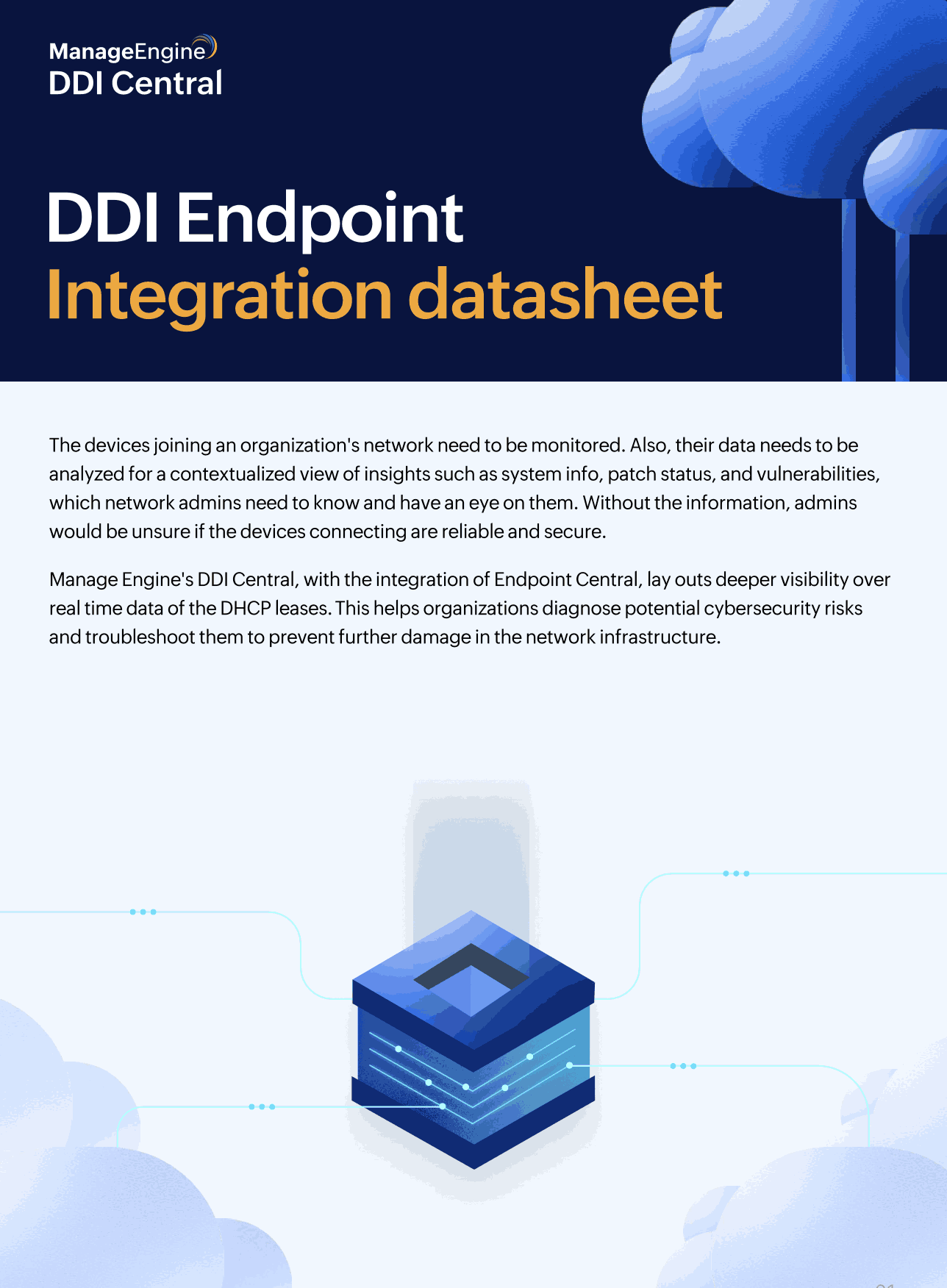Integrating ManageEngine Endpoint Central with DDI Central