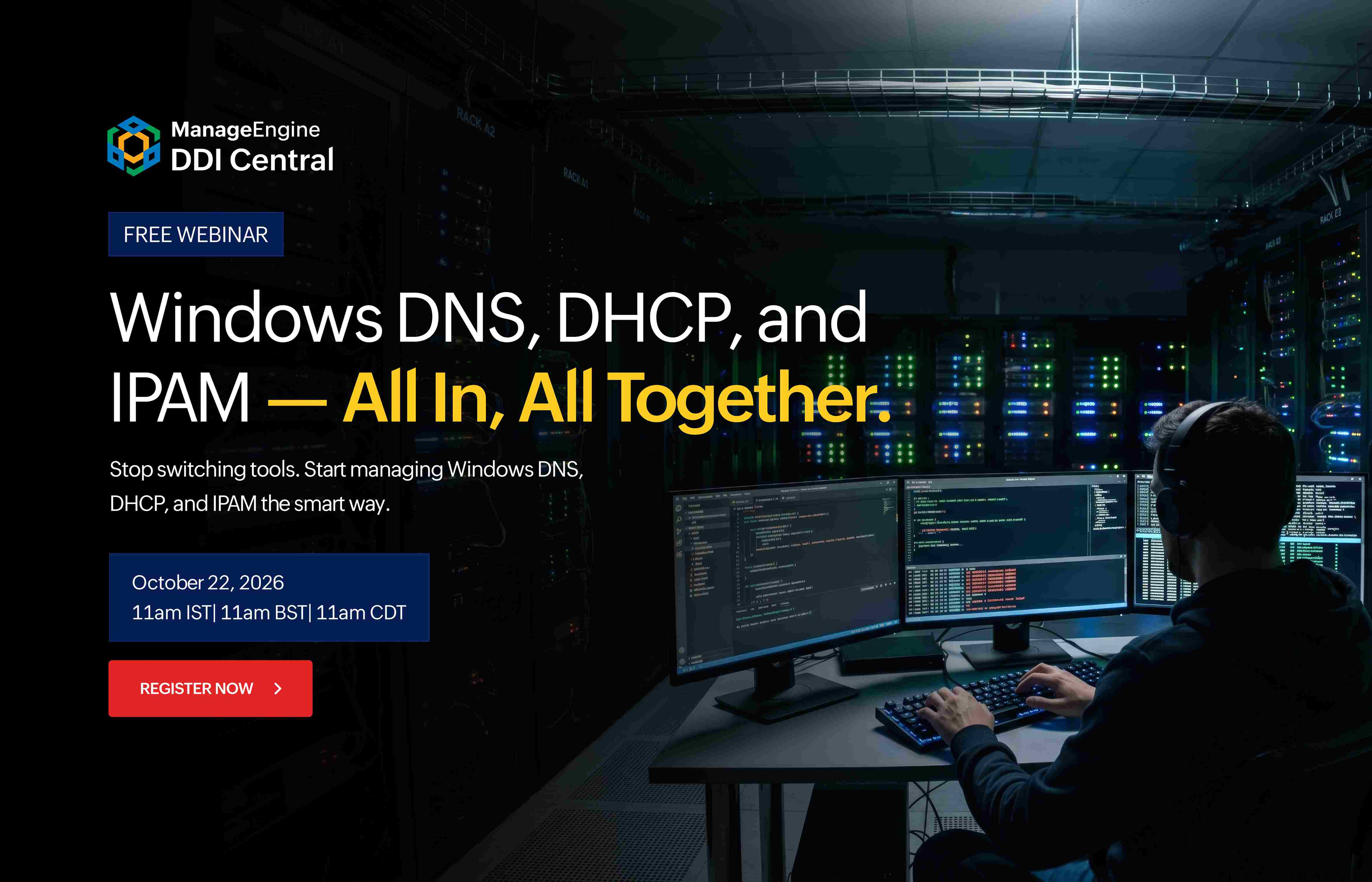 Windows DNS, DHCP, and IPAM — All In, All Together